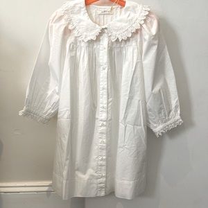 NWT Doen Aya Dress in powder. Child’s Size 7-8.